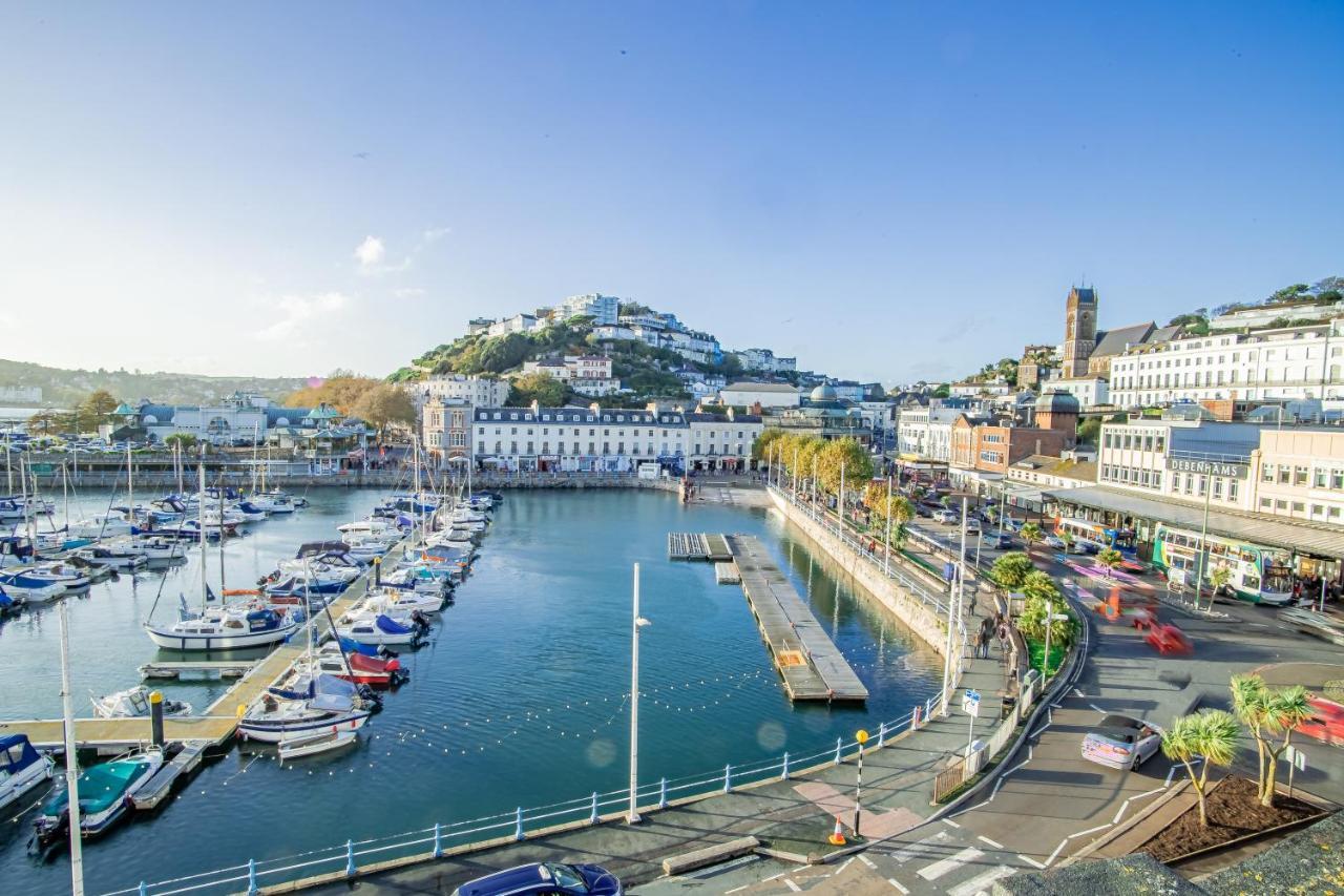 Luxury Boutique Harbour Apartments - Heart Of Torquay - Near Babbacoombe & Beach ภายนอก รูปภาพ